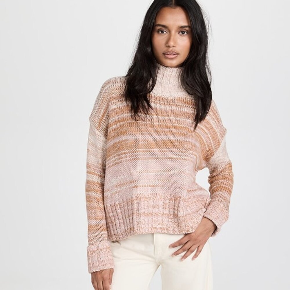 525 Soft Acrylic Ombre Blair Turtleneck